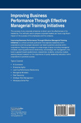 Improving Business Performance Through Effective Managerial Training Initiatives
