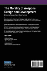 The Morality of Weapons Design and Development