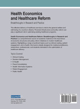 Health Economics and Healthcare Reform