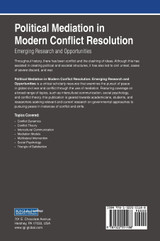 Political Mediation in Modern Conflict Resolution