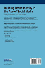 Building Brand Identity in the Age of Social Media Building Brand Identity in the Age of Social Media