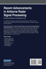 Recent Advancements in Airborne Radar Signal Processing Recent Advancements in Airborne Radar Signal Processing