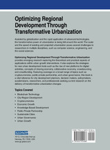 Optimizing Regional Development Through Transformative Urbanization