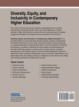 Diversity, Equity, and Inclusivity in Contemporary Higher Education Diversity, Equity, and Inclusivity in Contemporary Higher Education