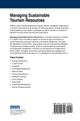 Managing Sustainable Tourism Resources Managing Sustainable Tourism Resources