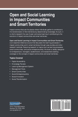 Open and Social Learning in Impact Communities and Smart Territories