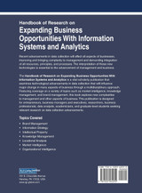 Handbook of Research on Expanding Business Opportunities With Information Systems and Analytics