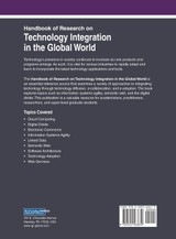 Handbook of Research on Technology Integration in the Global World Handbook of Research on Technology Integration in the Global World