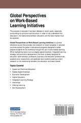 Global Perspectives on Work-Based Learning Initiatives