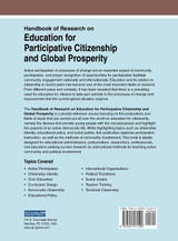 Handbook of Research on Education for Participative Citizenship and Global Prosperity Handbook of Research on Education for Participative Citizenship and Global Prosperity