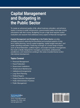 Capital Management and Budgeting in the Public Sector Capital Management and Budgeting in the Public Sector