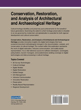 Conservation, Restoration, and Analysis of Architectural and Archaeological Heritage