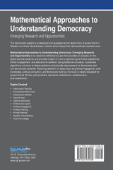 Mathematical Approaches to Understanding Democracy