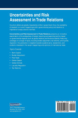 Uncertainties and Risk Assessment in Trade Relations