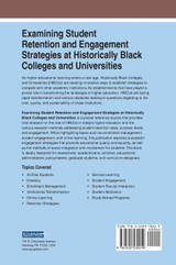 Examining Student Retention and Engagement Strategies at Historically Black Colleges and Universities Examining Student Retention and Engagement Strategies at Historically Black Colleges and Universities