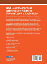 Next-Generation Wireless Networks Meet Advanced Machine Learning Applications