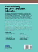 Vocational Identity and Career Construction in Education Vocational Identity and Career Construction in Education