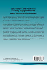 Competencies and Institutions Fostering High-growth Firms