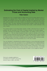 Estimating the Cost of Capital Implied by Market Prices and Accounting Data