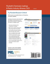 Plunkett's Chemicals, Coatings & Plastics Industry Almanac 2025 Plunkett's Chemicals, Coatings & Plastics Industry Almanac 2025