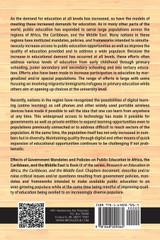 Effects of Government Mandates and Policies on Public Education in Africa, the Caribbean, and the Middle East Effects of Government Mandates and Policies on Public Education in Africa, the Caribbean, and the Middle East