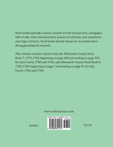 Albemarle County, Virginia Deed Book Abstracts 1780-1783
