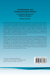 Ambidexterity and Entrepreneurship Studies