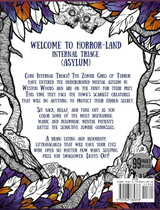 Adult Coloring Book Horror Land Adult Coloring Book Horror Land