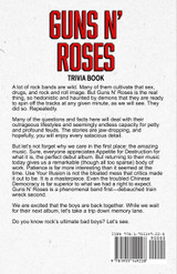 Guns N' Roses Trivia Book