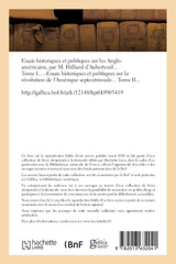 Essais historiques et politiques sur les Anglo-américains Tome 1-1
