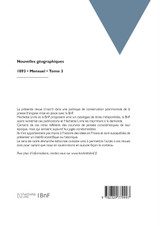 Nouvelles géographiques