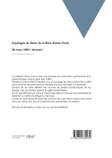 Catalogue du Salon de la Rose Sainte Croix Catalogue du Salon de la Rose Sainte Croix