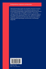 Biodegradierbare Implantate und Materialien