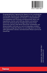 Die geographischen Fragmente des Hipparch Die geographischen Fragmente des Hipparch