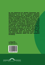 Staatliches Veränderungsmanagement in Deutschland - Möglichkeiten der Übertragung von betrieblichen Verfahrungsweisen auf Bund und Länder