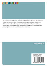 Subjektives und objektives Wissen