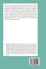 The Catholic Church and anglophone Subnationalism in Cameroon The Catholic Church and anglophone Subnationalism in Cameroon