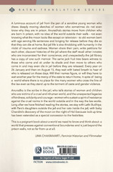 Prison Notes of a Woman Activist