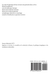 Théorie de la relativité Théorie de la relativité