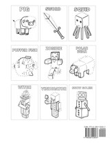 Dot to Dot Book for Minecrafters