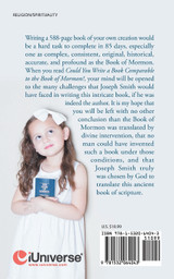 Could You Write a Book Comparable to the Book of Mormon?