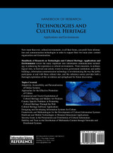Handbook of Research on Technologies and Cultural Heritage Handbook of Research on Technologies and Cultural Heritage
