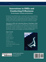 Innovations in SMEs and Conducting E-Business Innovations in SMEs and Conducting E-Business