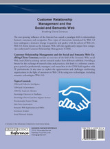 Customer Relationship Management and the Social and Semantic Web Customer Relationship Management and the Social and Semantic Web