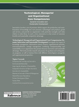 Technological, Managerial and Organizational Core Competencies