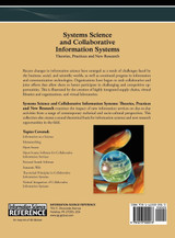 Systems Science and Collaborative Information Systems Systems Science and Collaborative Information Systems