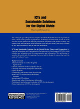 ICTs and Sustainable Solutions for the Digital Divide
