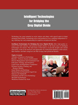 Intelligent Technologies for Bridging the Grey Digital Divide Intelligent Technologies for Bridging the Grey Digital Divide