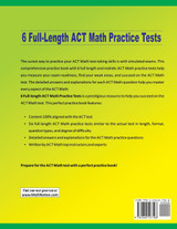 6 Full-Length ACT Math Practice Tests 6 Full-Length ACT Math Practice Tests