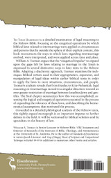 Critical Studies in the Hebrew Bible